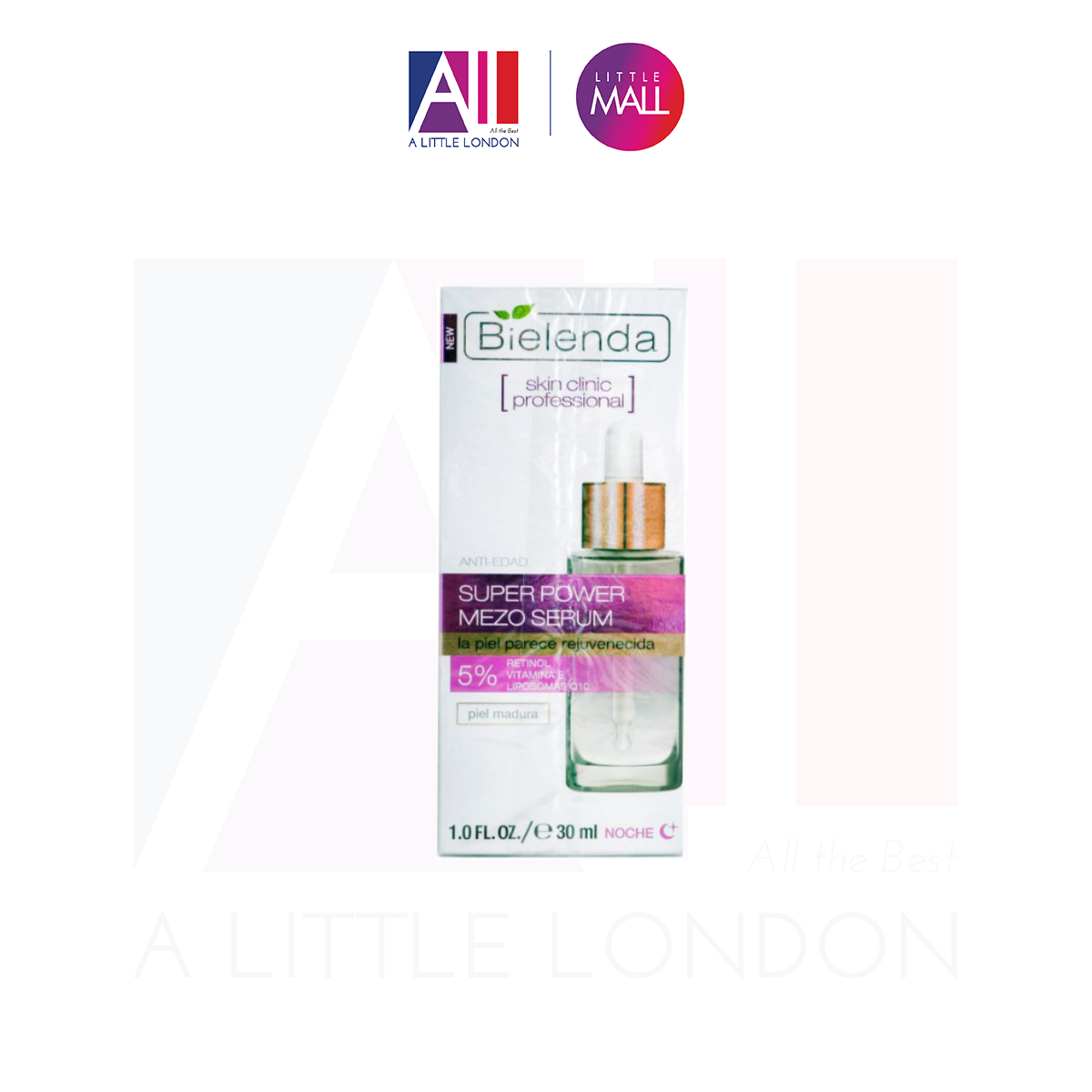 Tinh chất chống lão hóa Bielenda Super Power Mezo Serum Skin Appears Rejuvenated 30ml (Bill Anh)