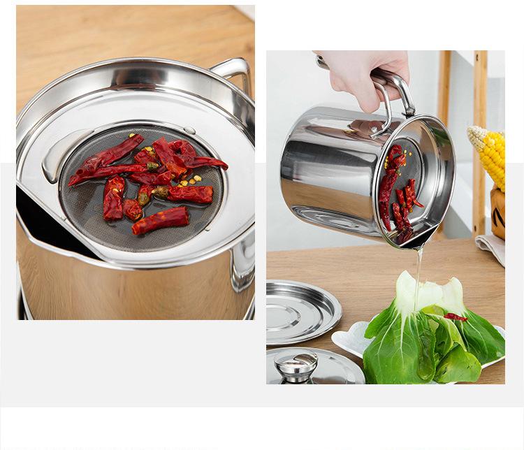 Ca Lọc Dầu Inox 304