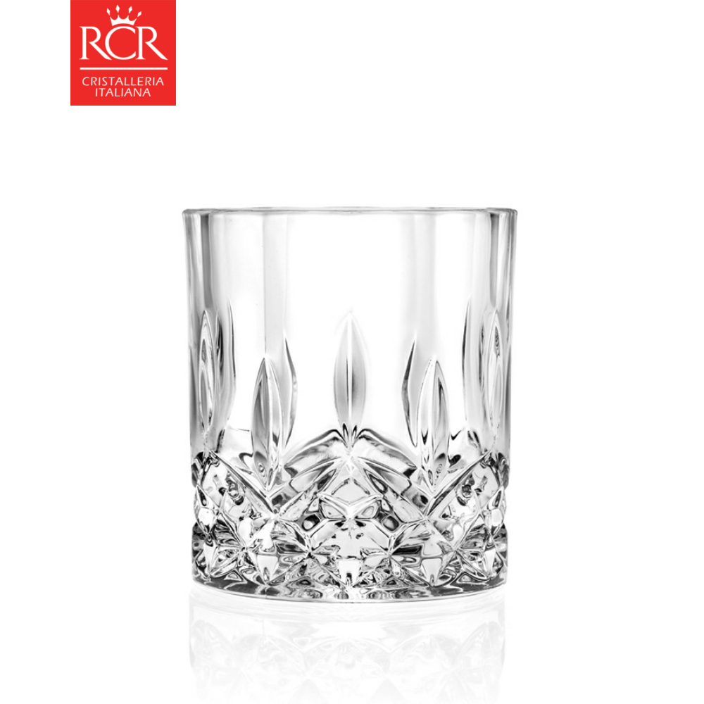 Ly rock uống rượu mạnh thuỷ tinh pha lê ý rcr - opera dof tumbler 300ml