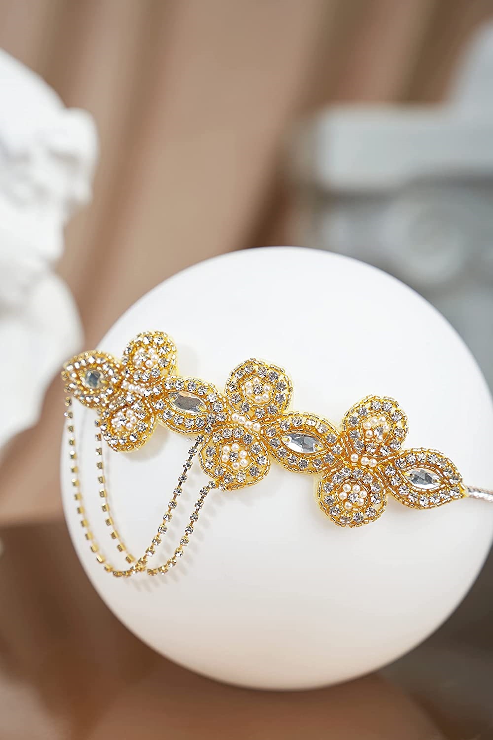uijuhi❦☊□  1920s Headpiece Roaring 20s Accessories