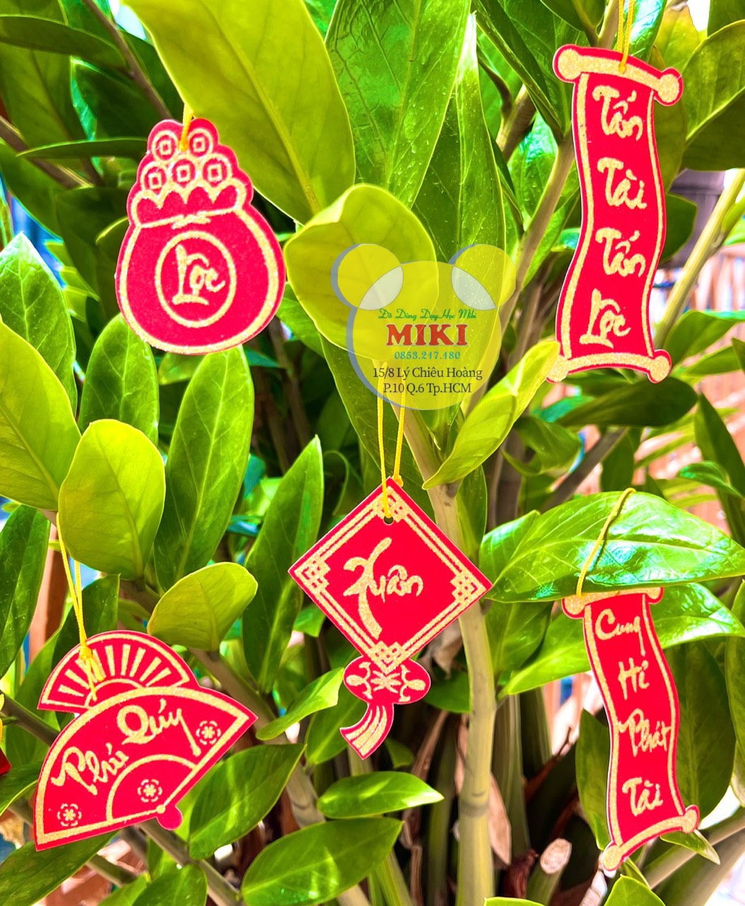 LIỄNG TREO TẾT MẪU MỚI (10 CÁI)