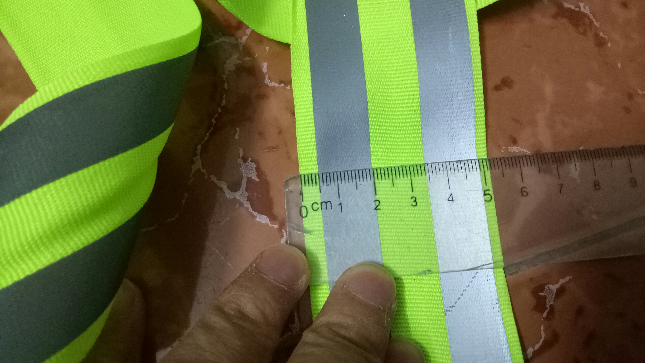 Cuộn dây vải phản quang khổ 5cm