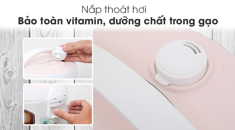 Nồi cơm điện Midea 1.8 lít MR-CM1825