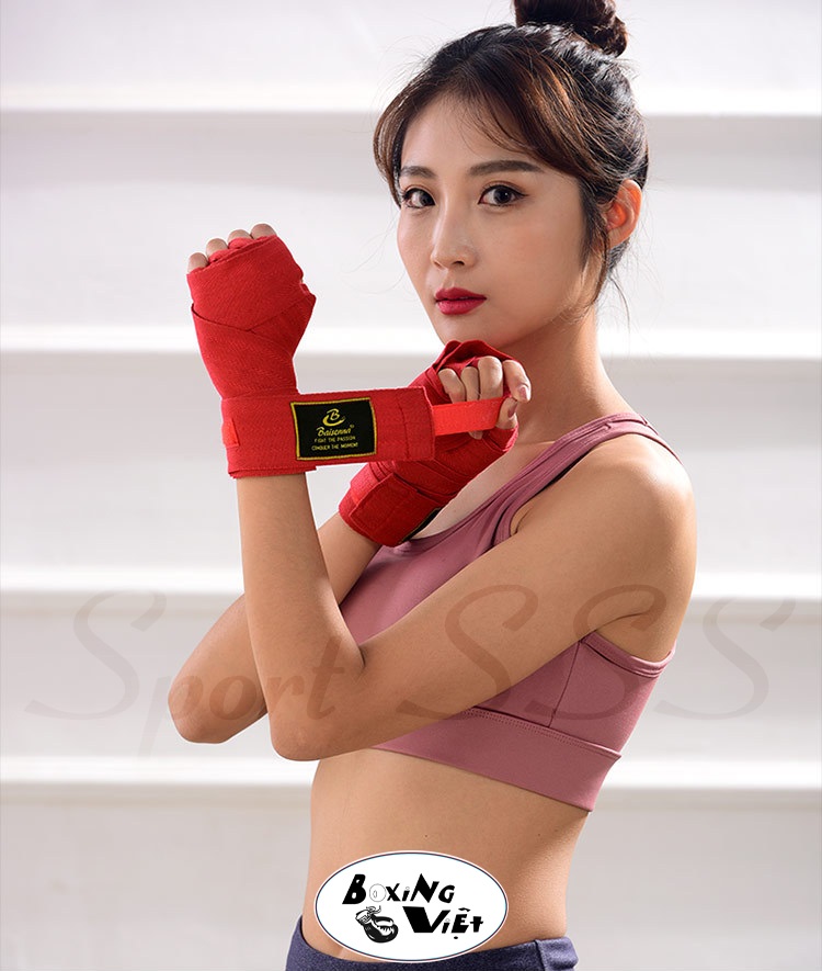 Băng đa Boxing 3m - 5m quấn cổ tay đấm bốc võ thuật Muay Thái MMA Handraps