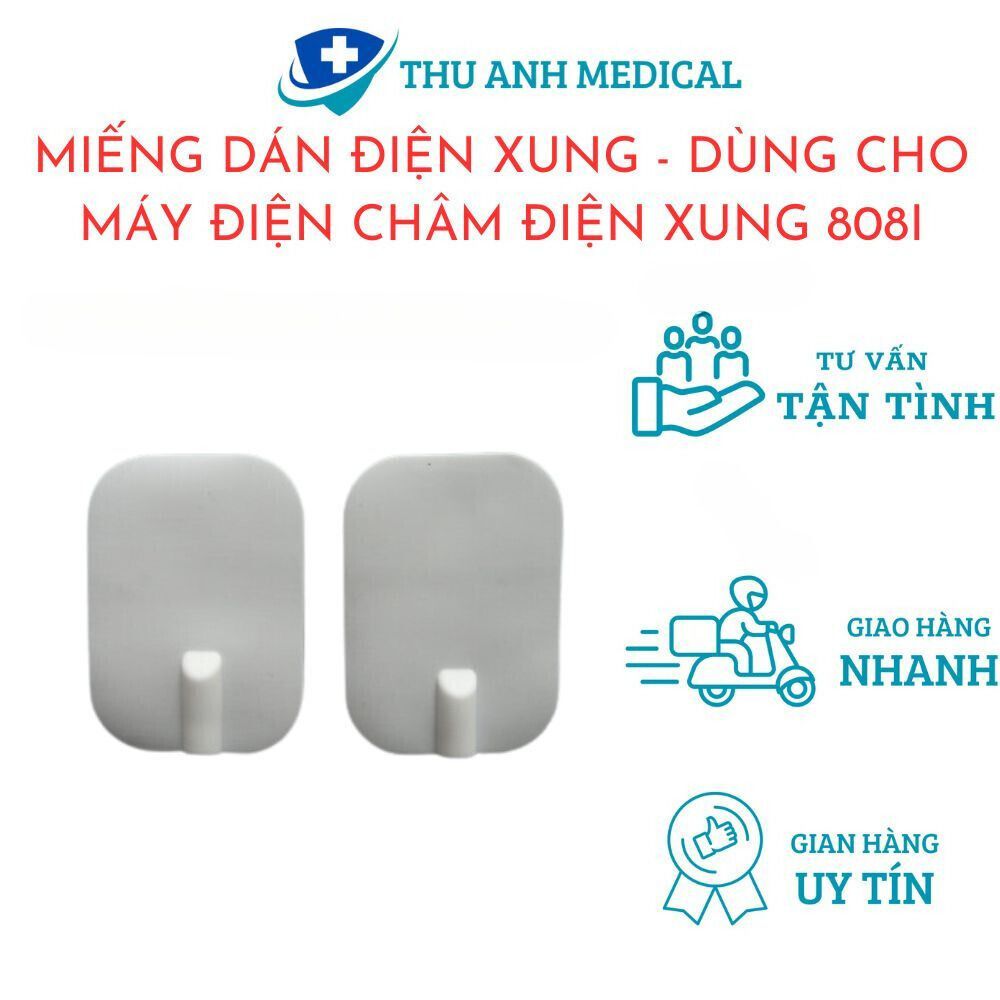 MIẾNG DÁN ĐIỆN XUNG - PHỤ KIỆN MÁY ĐIỆN CHÂM 808I