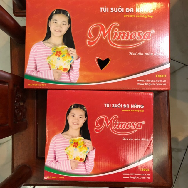 [ bảo hành]Túi sưởi đa năng Mimosa các cỡ lớn nhỏ