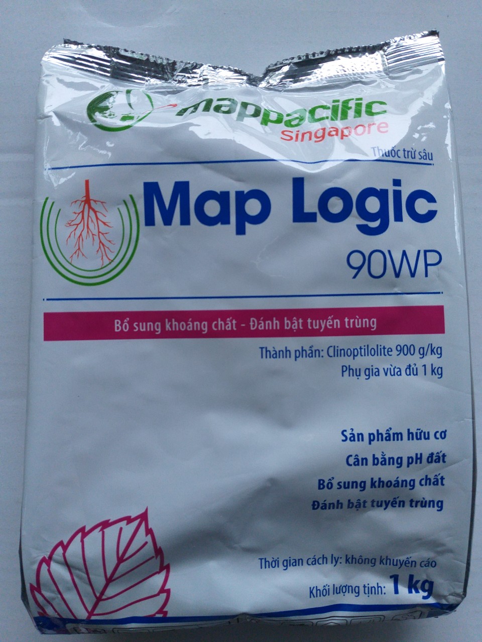 Thuốc trừ bệnh - Map Logic 90WP - Bổ sung khoáng chất - Đánh bật tuyến trùng - Gói 1kg