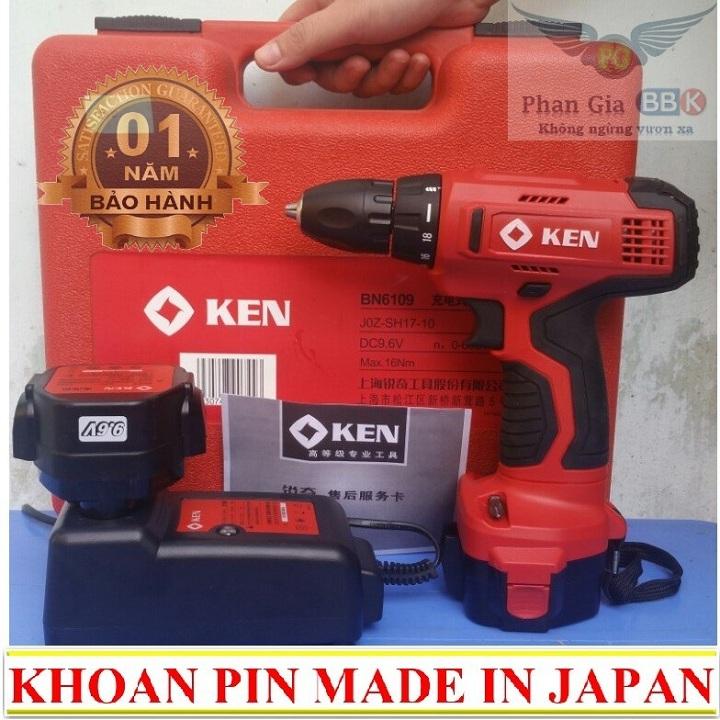 MÁY KHOAN PIN KEN 9.6V