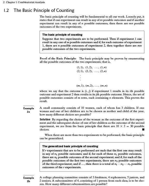 A First Course in Probability