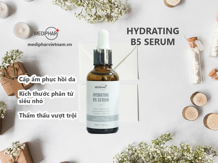Serum vitamin C Mediphar sáng da, mờ thâm, nám, chống lão hoá 30ml