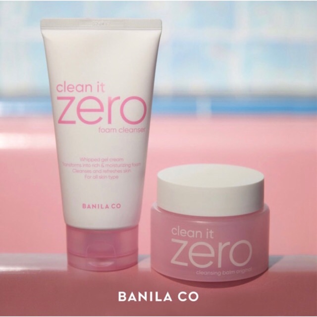 Sữa rửa mặt Banila Co Clean It Zero Foam Cleanser sản phẩm tốt chất lượng cao cam kết như hình độ bền cao xin vui lòng inbox shop để được tư vấn thêm về thông tin