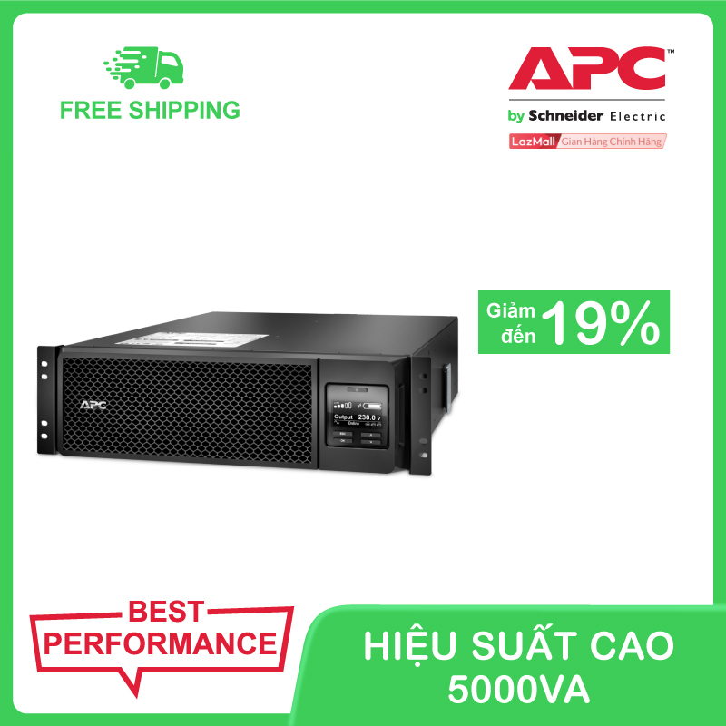 Bảng giá Bộ lưu điện thông minh APC Smart-UPS SRT 5000VA RM 230V Phong Vũ