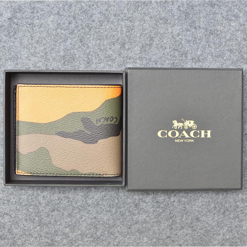[HCM]Coach Ví Nam Coach F87192 Authentic Camo