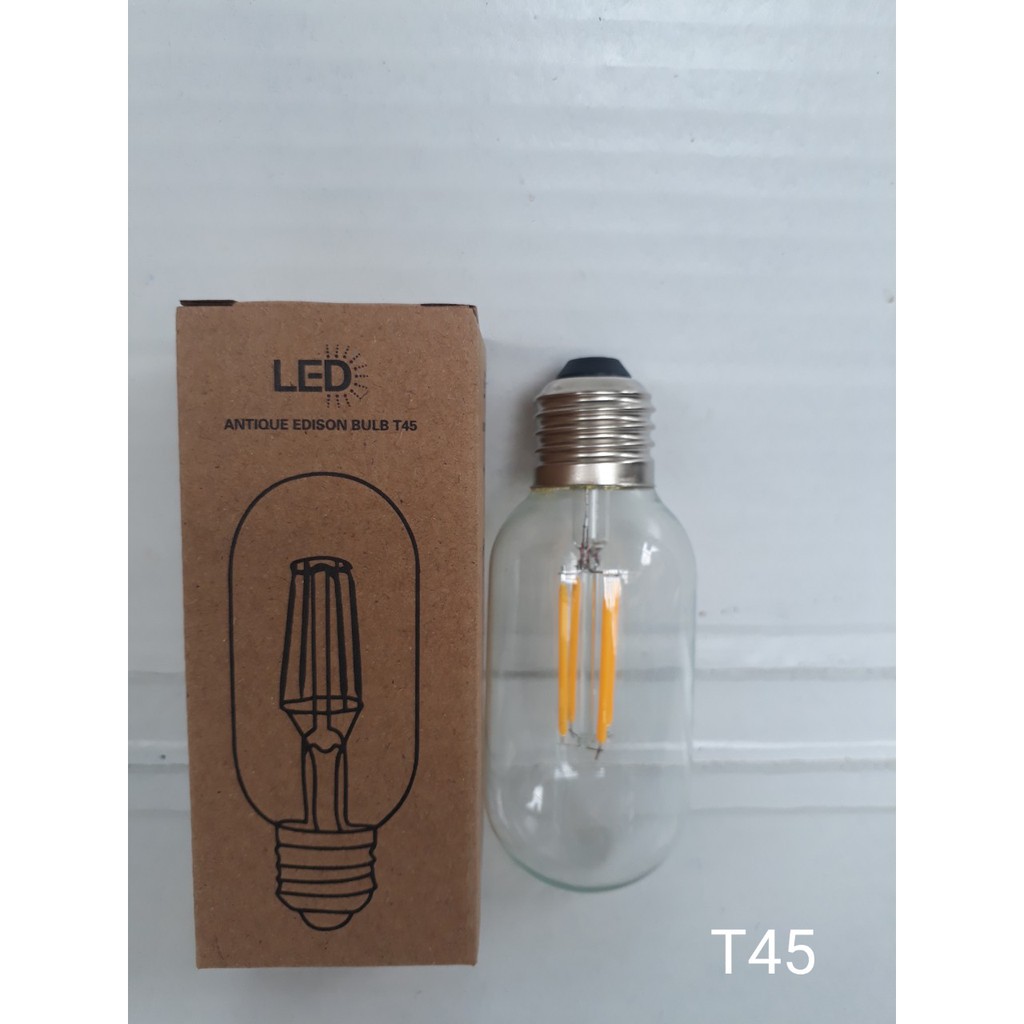[COMBO 2 ]  Bóng Led Edison T45 - Đèn Led Thiên Vân