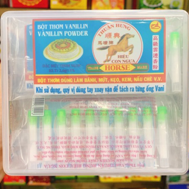 Bột vani ống (10 ống)