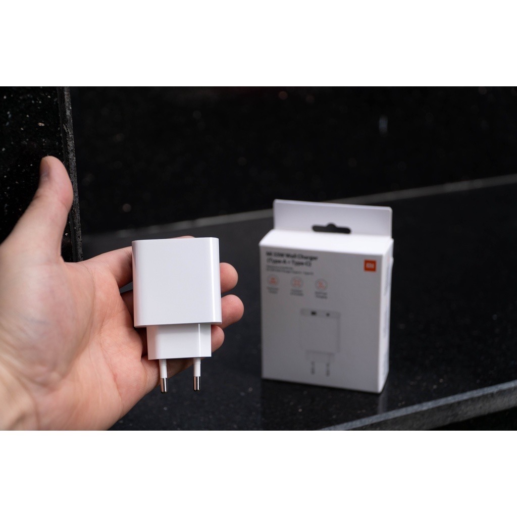 Củ sạc nhanh Mi 33W Wall Charger (Type-A + Type-C) AD332EU Quốc Tế