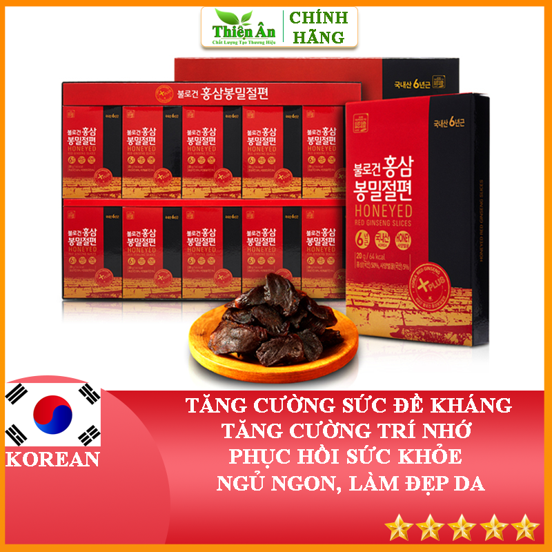 Hồng Sâm Thái Lát Tẩm Mật Ong Deadong 200g
