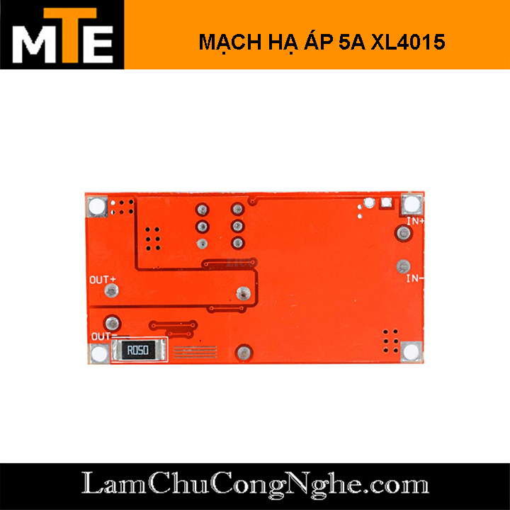 Mạch hạ áp có hạn dòng DC 5A XL4015