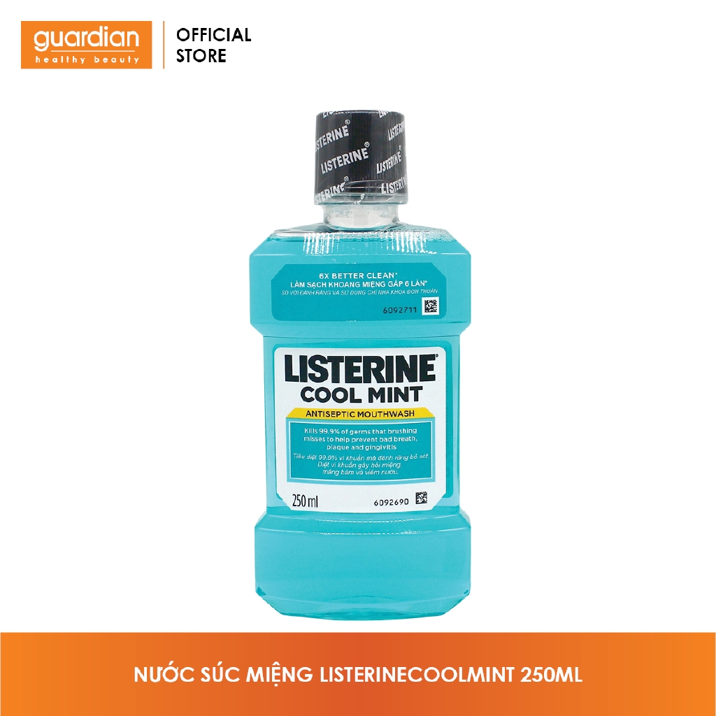 Nước Súc Miệng Bạc Hà The Mát Listerine 250Ml