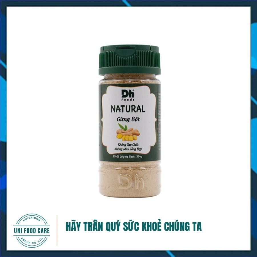 Hũ Natural Gừng bột (30G) - Thương hiệu DH Foods