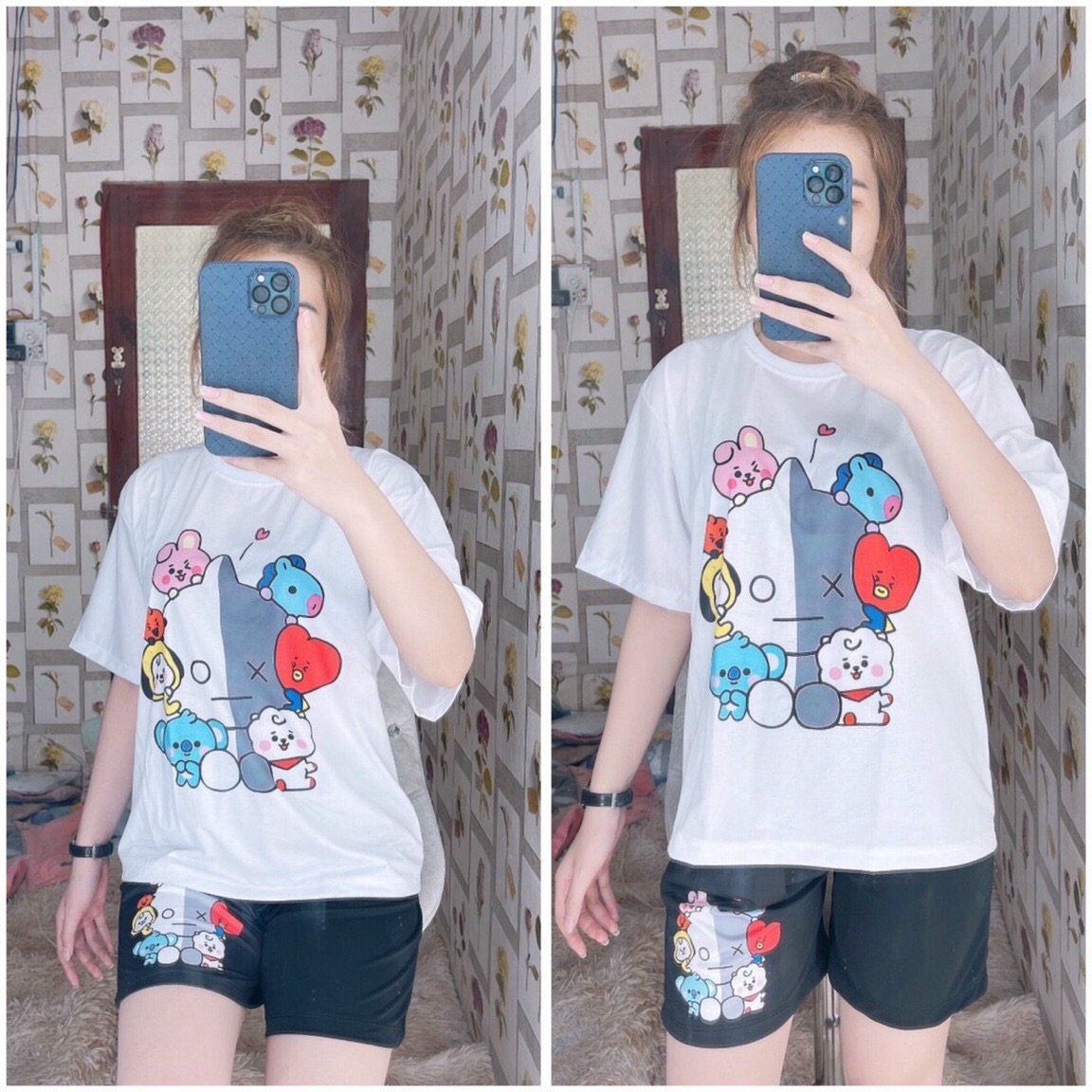 Đồ bộ hoạt hình mẫu mới nhất