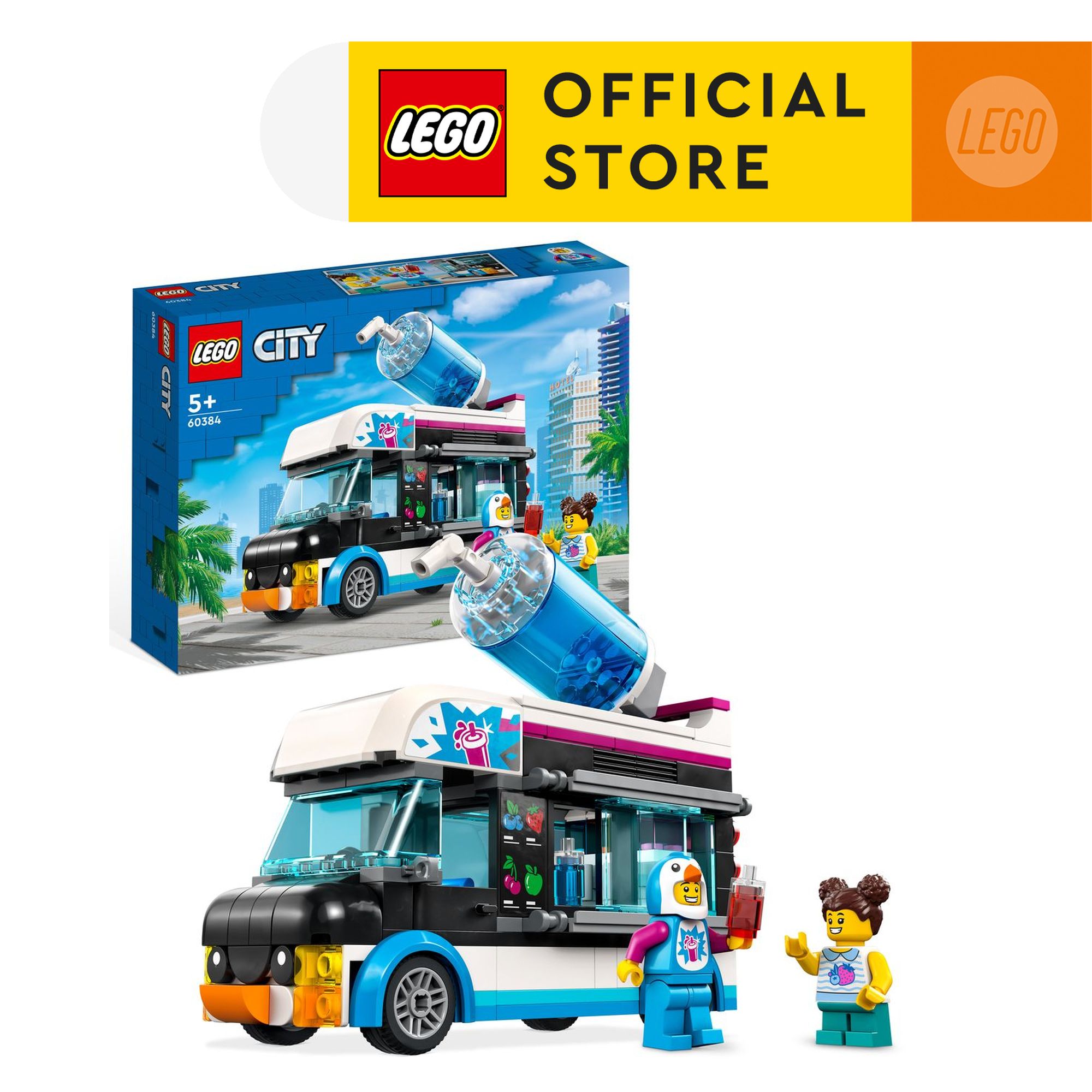 LEGO City 60384 Xe Kem Tuyết Của Penguin 194 Chi Tiết