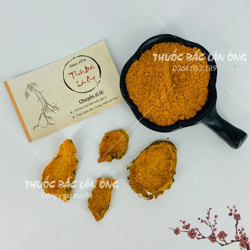 Bột nghệ vàng 100g, nguyên chất, thơm, mịn, gia vị tẩm ướp, tạo màu, hương vị cho món ăn