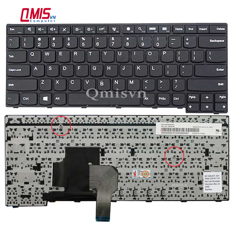 Bàn phím laptop Lenovo Thinkpad E450 E455 E450c E460 E465 W450 – E450