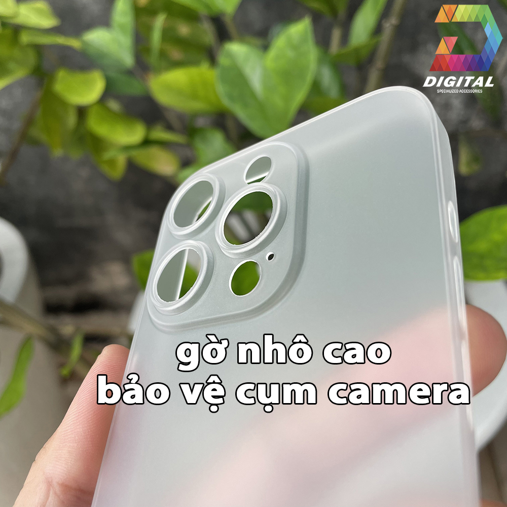 Combo 2 Ốp Lưng Trong Nhám Unibody iPhone 15 Pro Siêu Mỏng