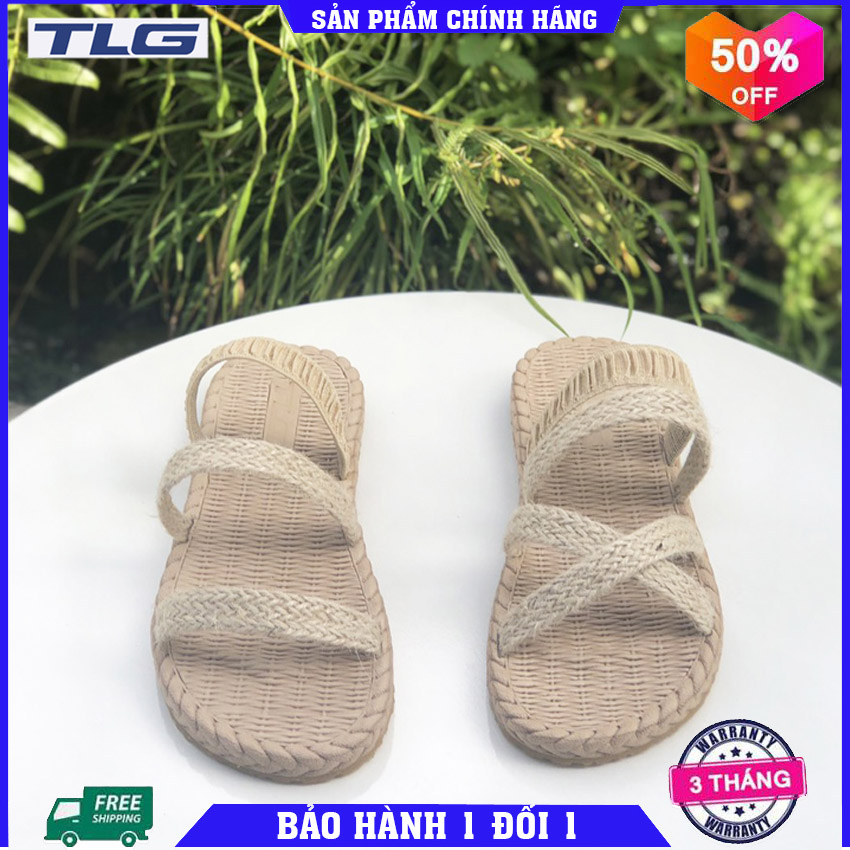 Dép lê cói nữ  Đồ Da Thành Long TLG 21436