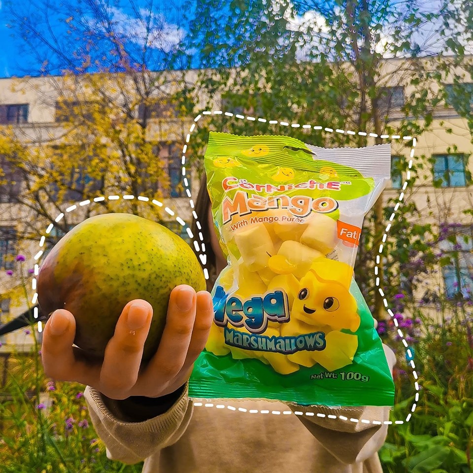 Kẹo Marshmallows vị xoài tự nhiên 100g