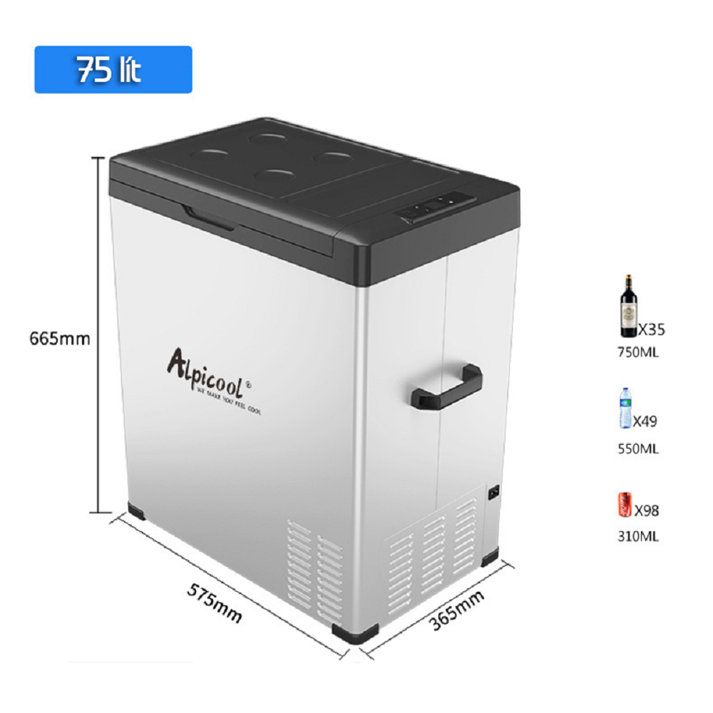 Tủ Lạnh Mini Alpicool C9/C25/C30/C40/C50/C75 Dành Cho Ô Tô