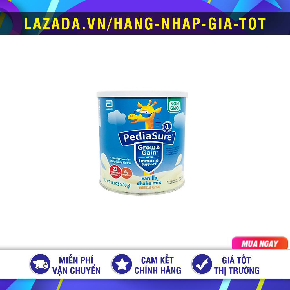 [Date 2025] THÙNG 6 HỘP SỮA BỘT MỸ PEDIASURE GROW AND GAIN 400G