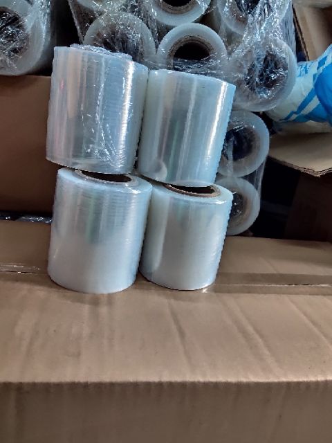 [HCM]Màng quấn PE 10cm 400gr - lõi giấy mỏng