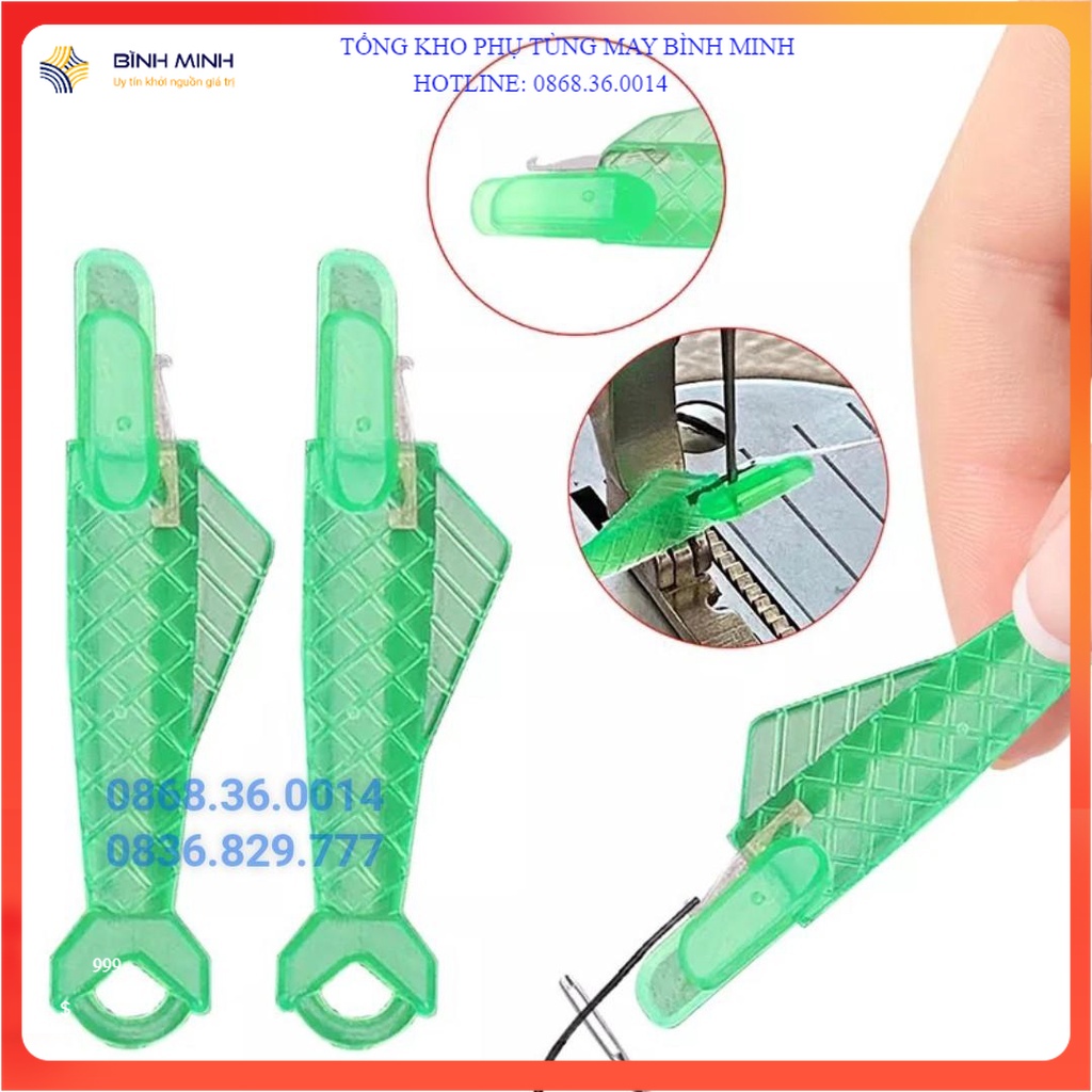 Dụng cụ Xỏ kim, Xỏ kim hình cá