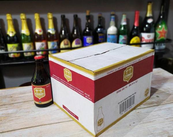 Bia Bỉ Chimay đỏ 7% thùng 12 chai (date 2025)