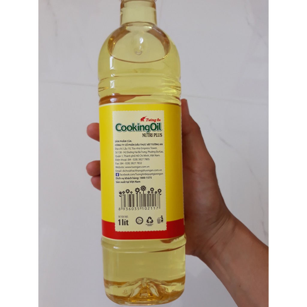 DẦU ĂN TƯỜNG AN COOKING OIL 400ML/1 LÍT (Mẫu mới)