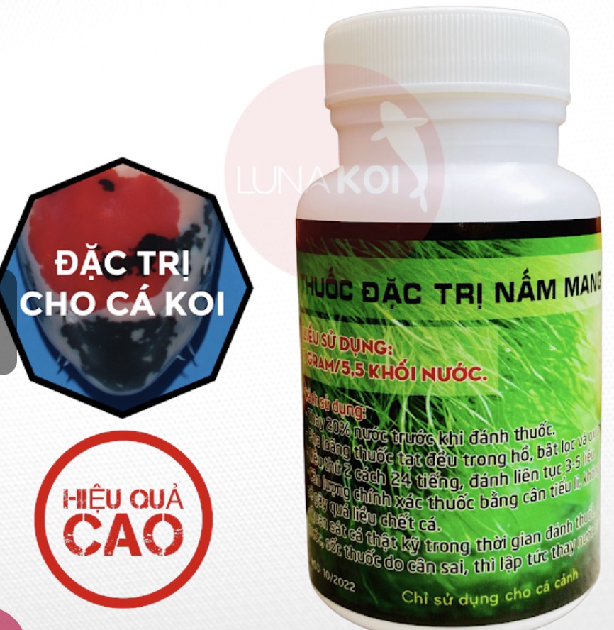 [HCM]Diệt Nấm Mang cho Cá - Hủ 50gr