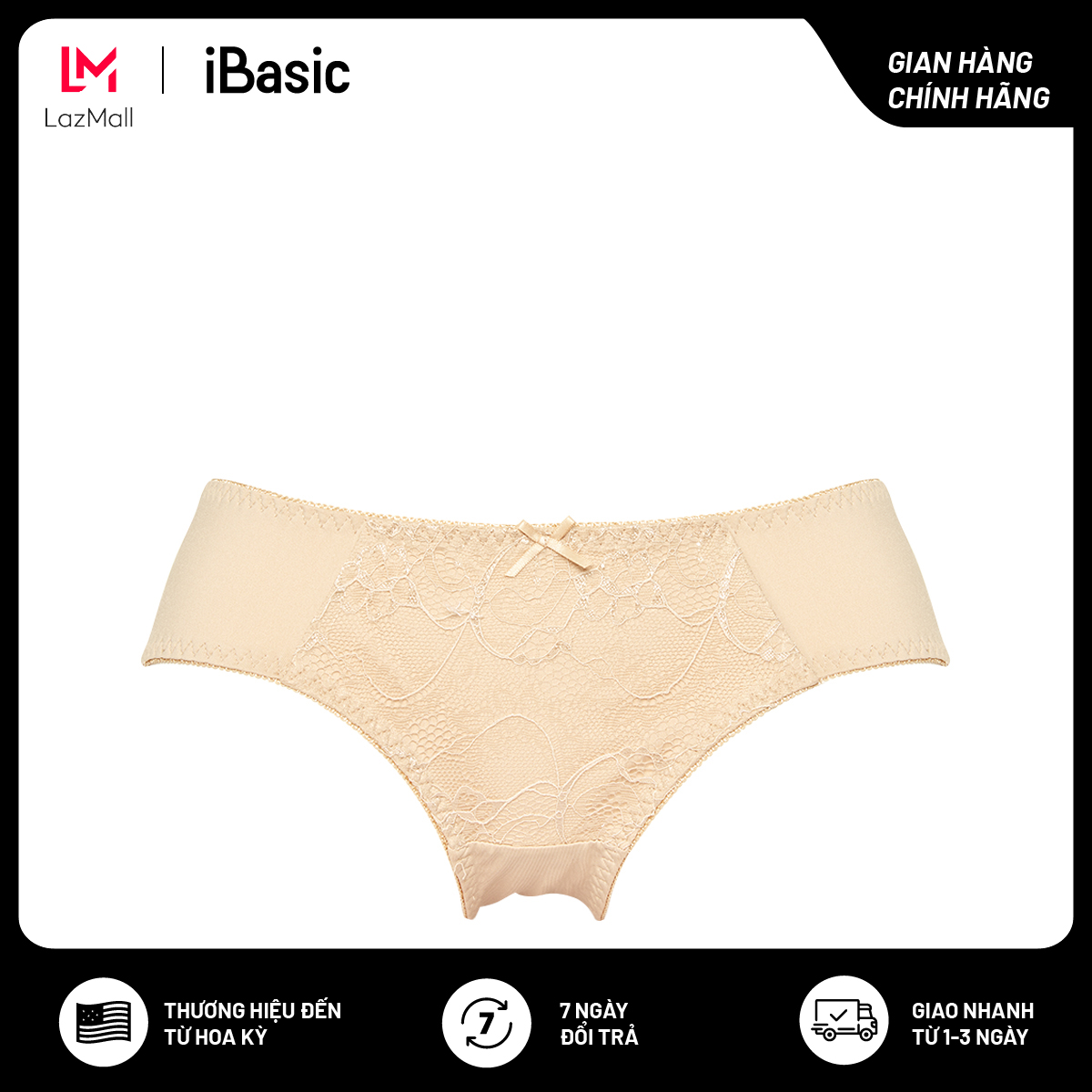 Quần lót nữ bikini thun lạnh iBasic V166