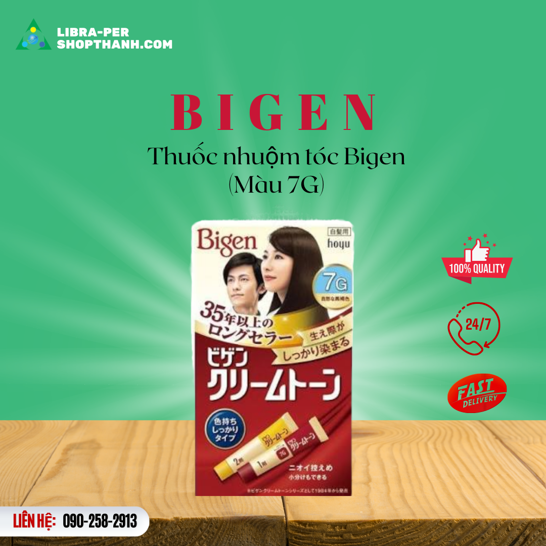 Nhuộm Tóc Bigen Nhật Bản - 80g [Chính hãng]