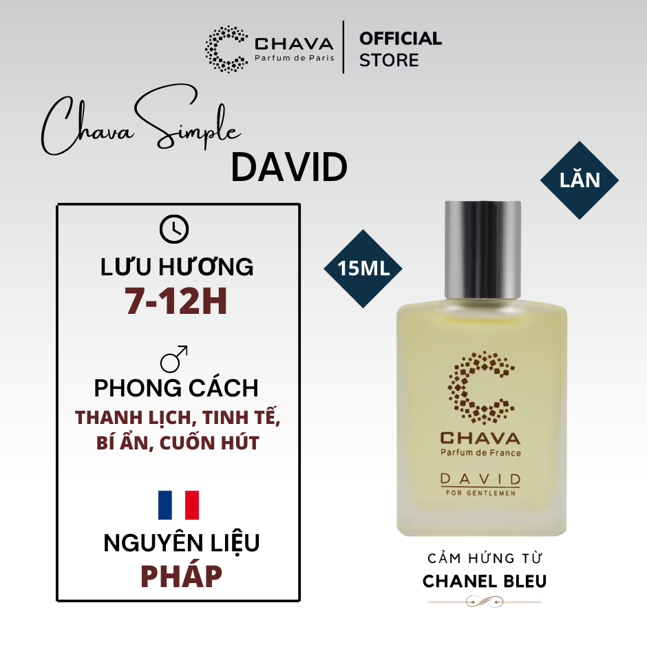 [QUÀ TẶNG GIÁNG SINH] Combo Quà Tặng 2 Chava Simple 15ml