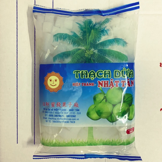 [HCM]Thạch dừa Nhật Tân 1kg