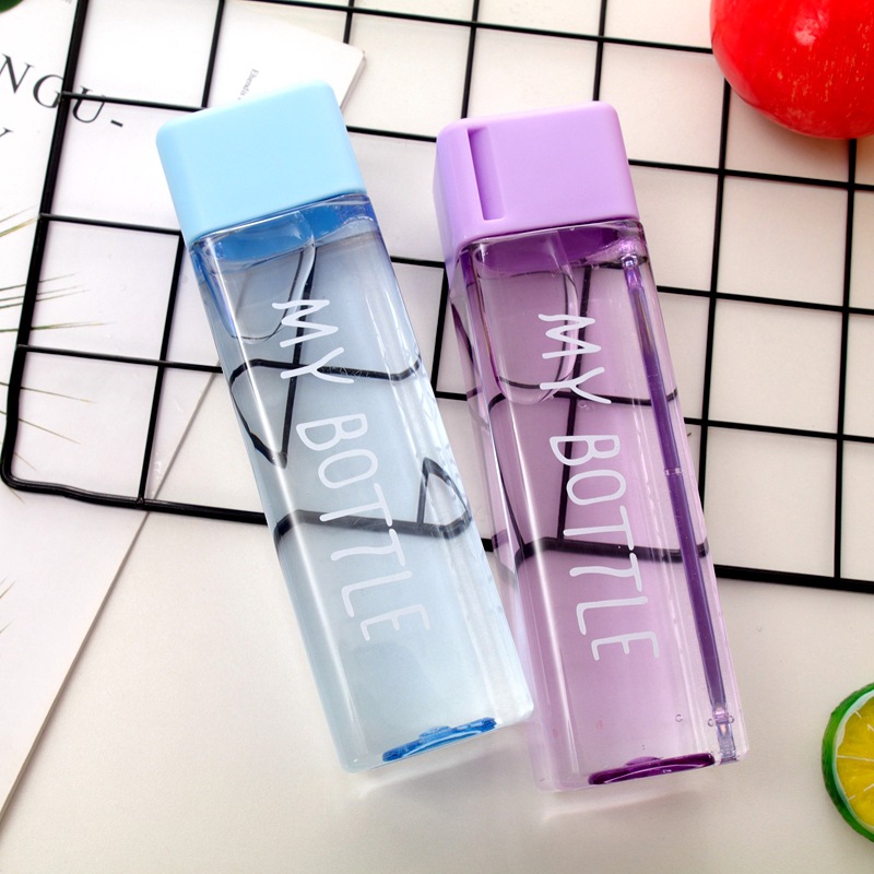 BÌNH GIỮ NHIỆT HÌNH VUÔNG HOẠT HÌNH NHIỀU MÀU HỌA TIẾT_Bình đựng nước, bình nhựa, bình nước học sinh, bình nước cu te, binh nuoc