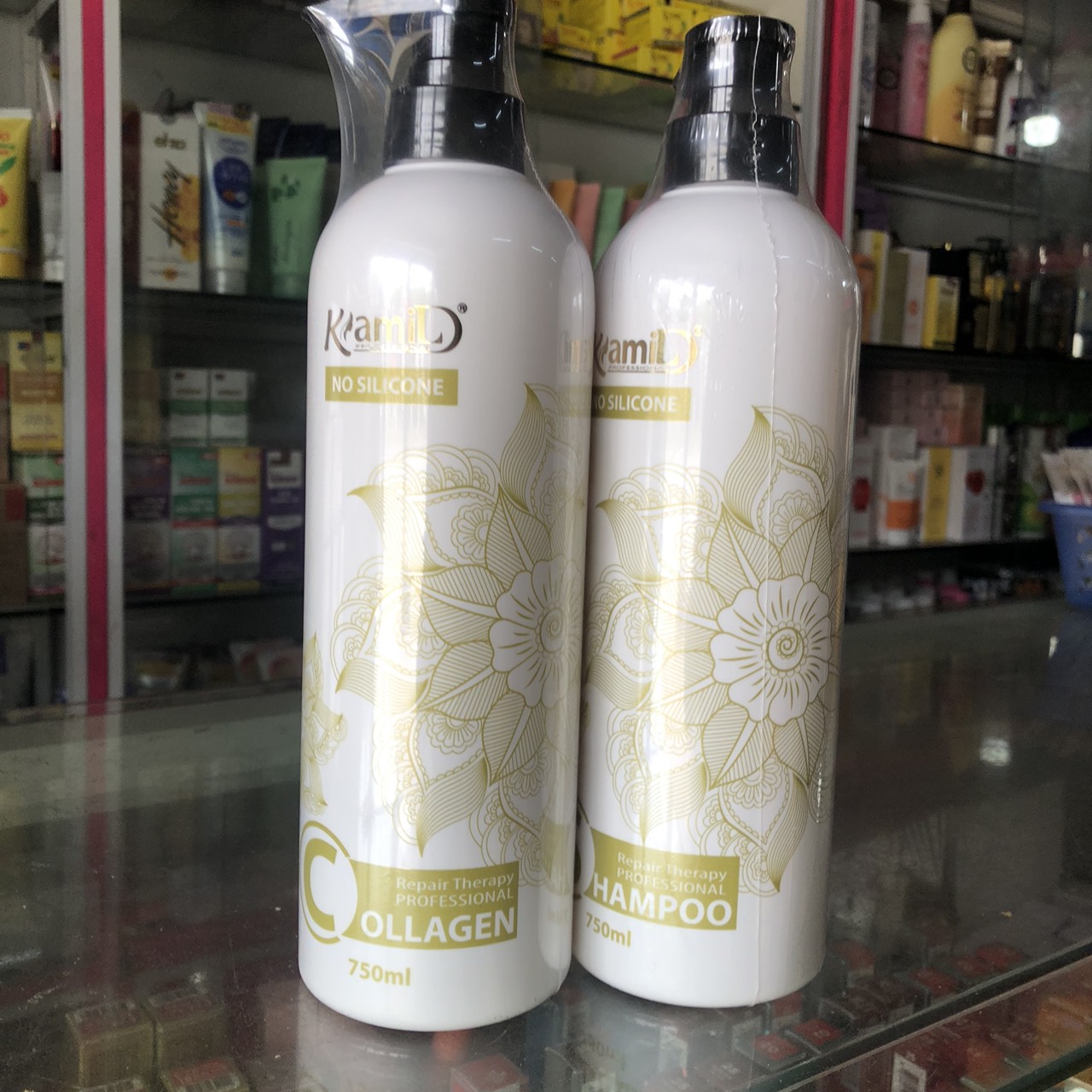 Dầu gội dầu xả kami Collagen