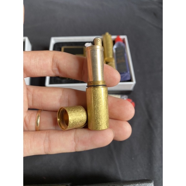 Bật lửa độc lạ mini thiết kết đồng nguyên chất