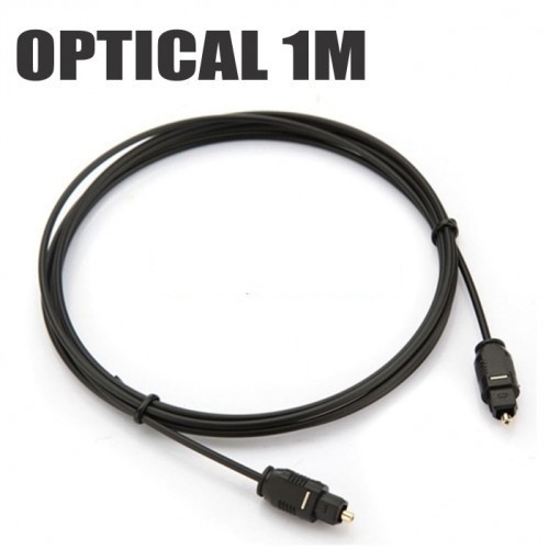 [HCM]Dây cáp quang âm thanh optical 1m (Đen)