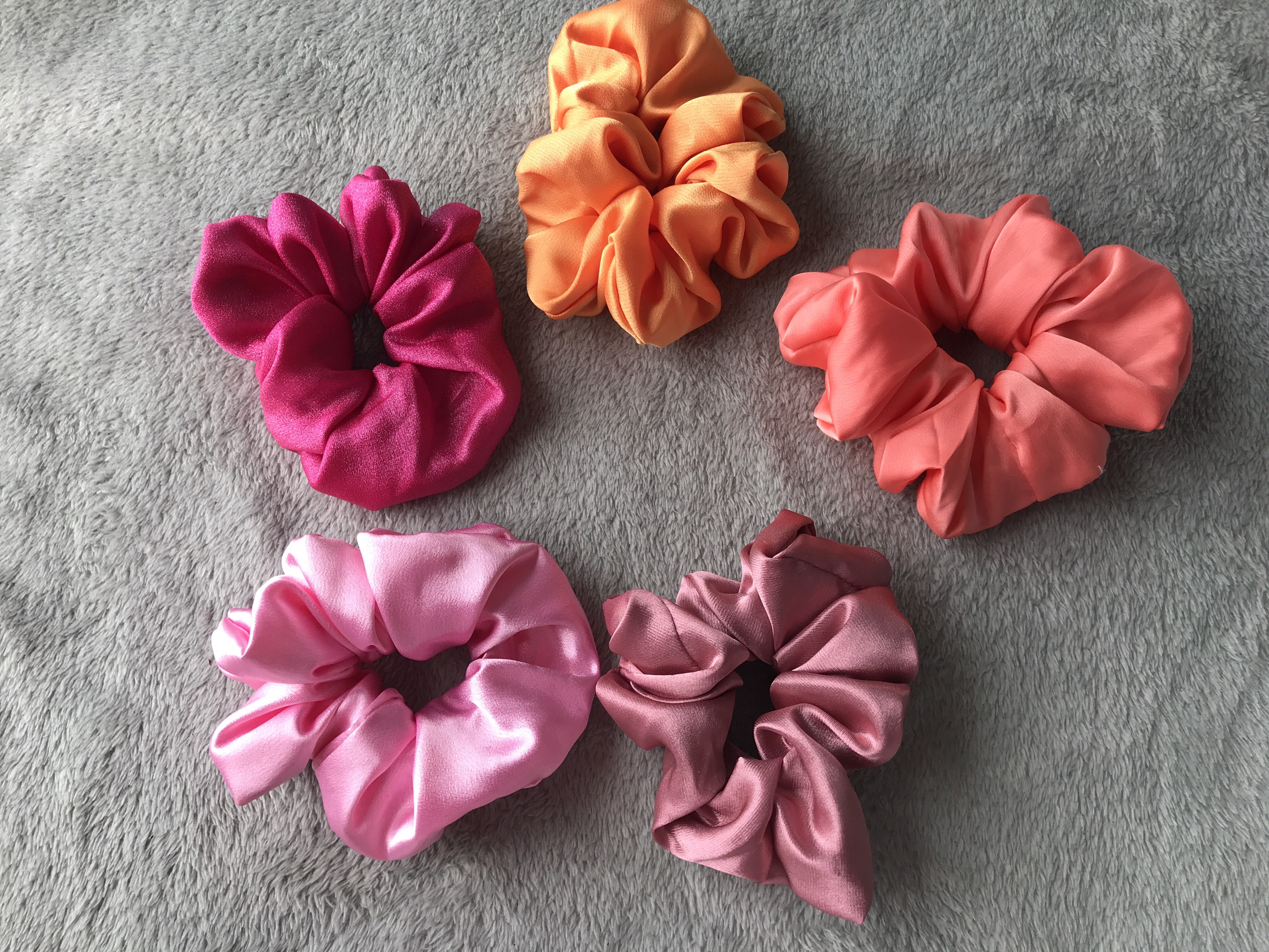 [HCM]Dây Cột Tóc Vải Scrunchies Voan Xinh Xắn