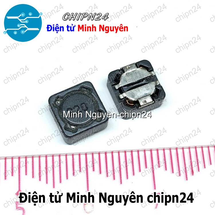 [3 cái] (K206) Cuộn Cảm Dán CD74R (7.3x7.3mm) (33uH/47uH/68uH/100uH/150uH/220uH/330uH/470uH) - [Chọn Loại] - HHH.00375