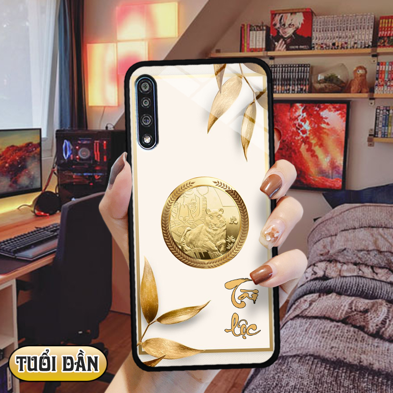 Ốp lưng kính 12 con giáp cho VSMART Live