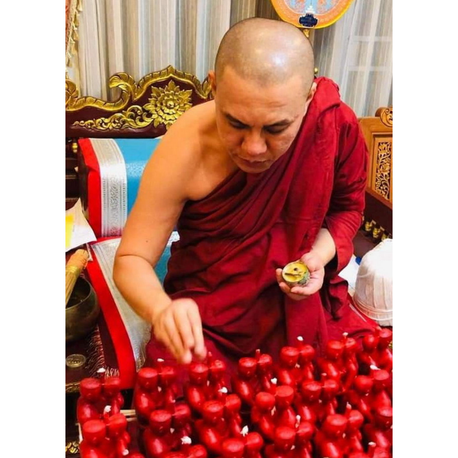 Nến Inkoo Đứng - nến tượng sáp ong